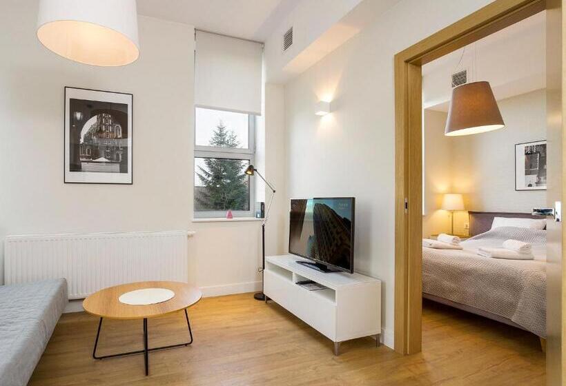 דירת חדר סופריור, Cracow Riverside Apart