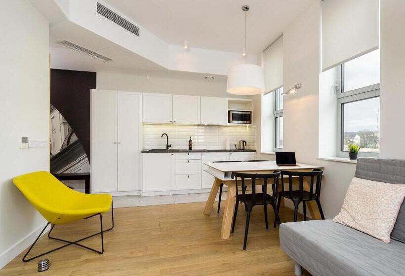 דירת חדר סופריור, Cracow Riverside Apart