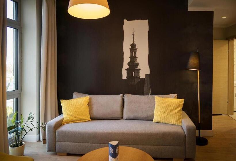 דירת חדר דלוקס, Cracow Riverside Apart