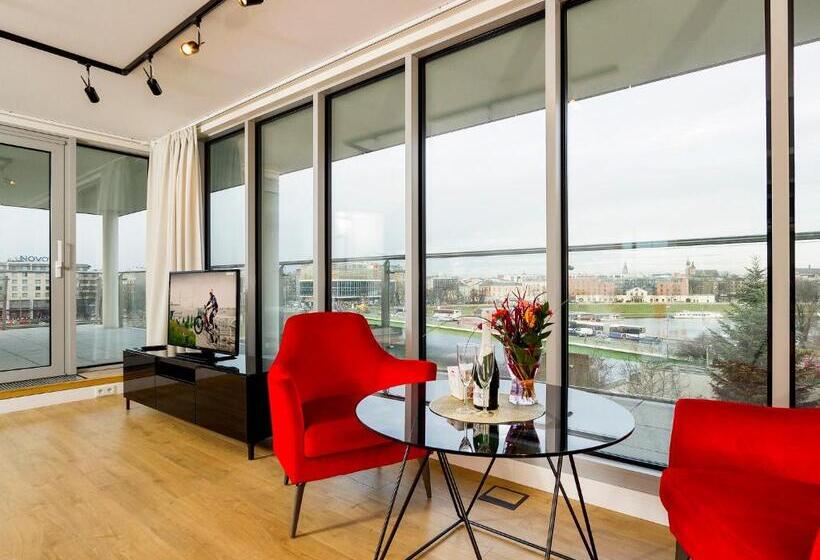 חדר פנטהאוז, Cracow Riverside Apart