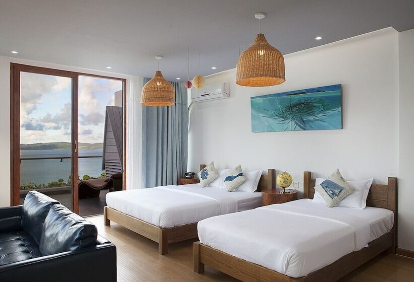 اتاق لوکس با چشم‌انداز دریا, Beluu Sea View Resort