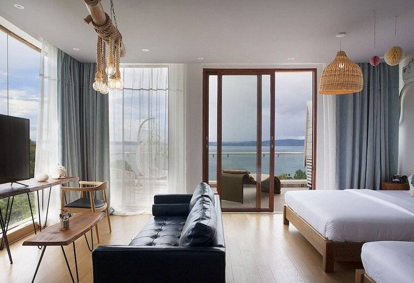 Номер Deluxe Вид на Море, Beluu Sea View Resort