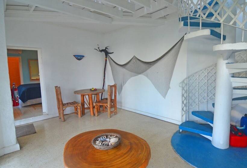 اتاق استاندارد با چشم‌انداز باغ, Moon San Villa At The Blue Lagoon
