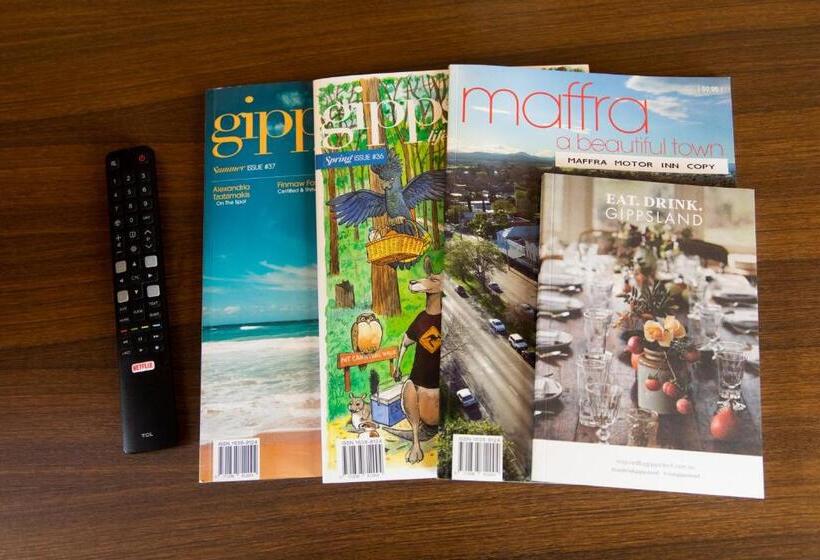 غرفه قياسيه سريرين مزدوجين, Maffra Motor Inn