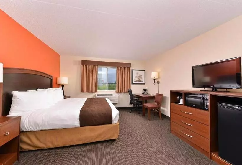 キングサイズベッドのスタンダードルーム, Americinn By Wyndham St Cloud Mn I 94