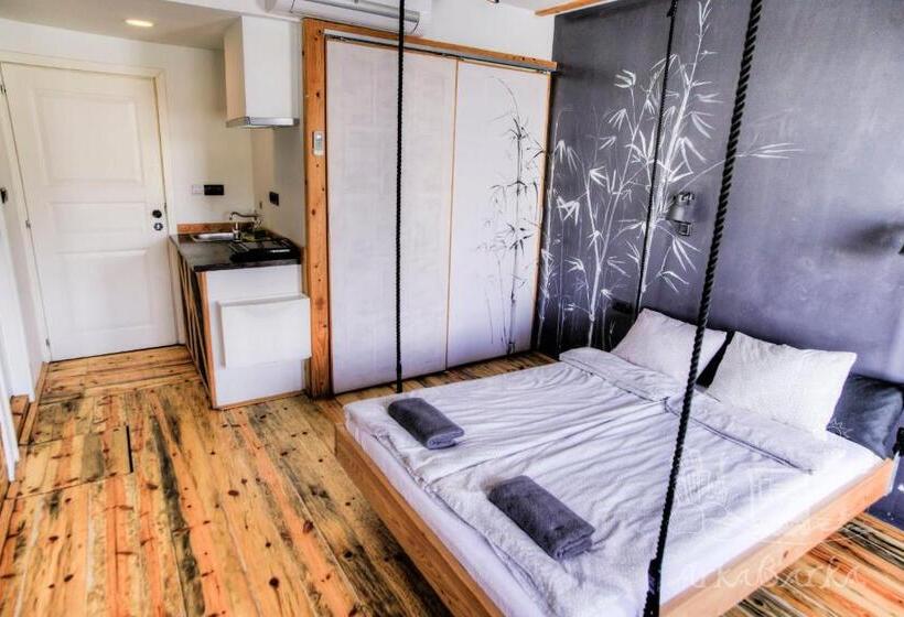 带大床的标准工作室, Arkabarka 2  Floating Dream Rooms And Apartments