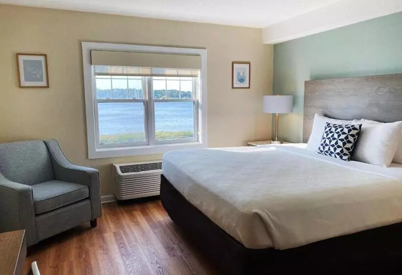 キングサイズベッドのスイートルーム, Atlantic Beach Hotel Newport