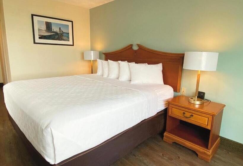 带大床的标准间, Atlantic Beach Hotel Newport