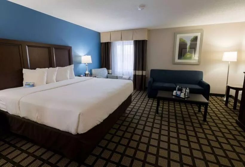 اتاق استاندارد برای معلولان, Baymont By Wyndham Detroit Airport/romulus