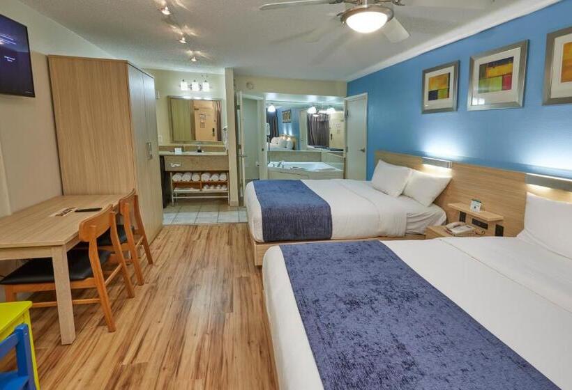 バスタブ付きスーペリアールーム, Ramada By Wyndham Flamingo Water Park