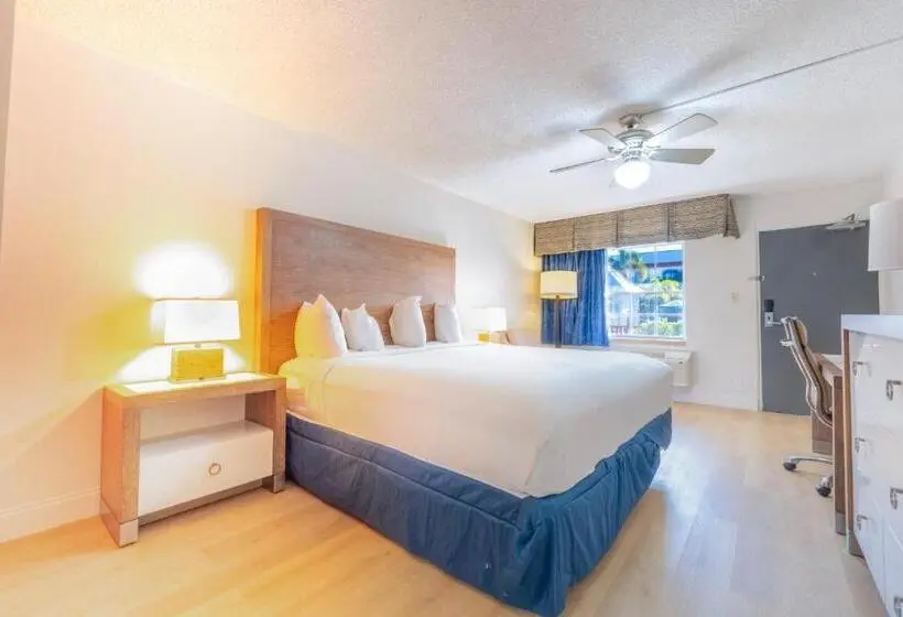 اتاق استاندارد با تخت بزرگ, Ramada By Wyndham Flamingo Water Park