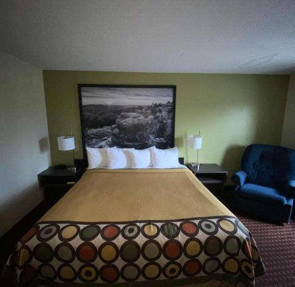 חדר סטנדרט עם מיטת קינג, Super 8 By Wyndham Metropolis