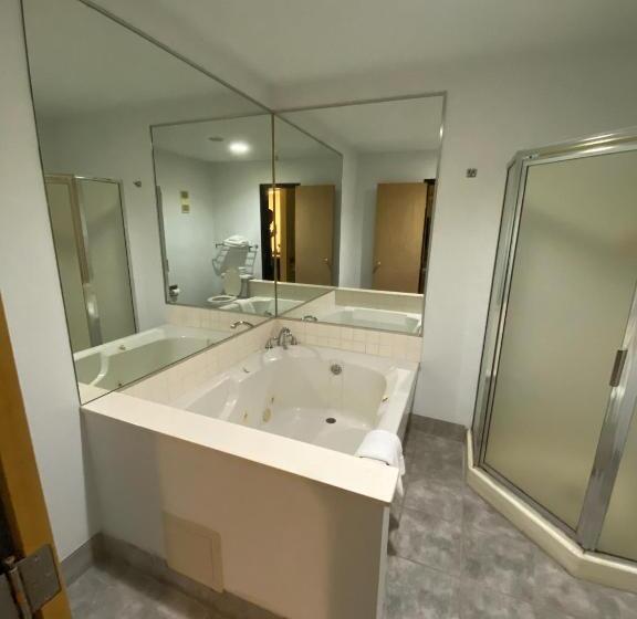 חדר דלוקס עם מיטת קינג, Super 8 By Wyndham Metropolis