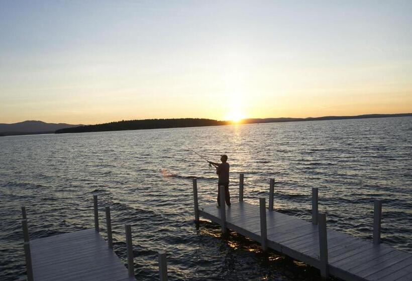 غرفة قياسية مطلّة علي البحيرة, Belknap Point Inn
