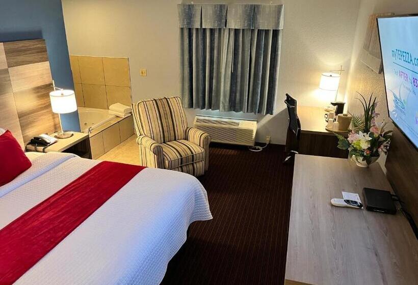 디럭스 룸 킹사이즈 침대, Garnett Hotel & Rv Park