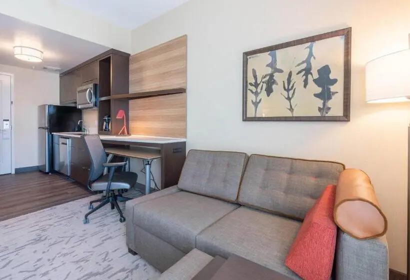 キングサイドベッドのスタンダードワンルーム, Towneplace Suites By Marriott Thousand Oaks Agoura Hills