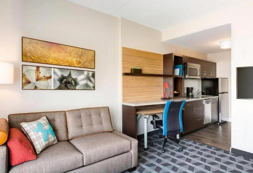 身障者適用キングサイズベッドルーム, Towneplace Suites By Marriott Thousand Oaks Agoura Hills