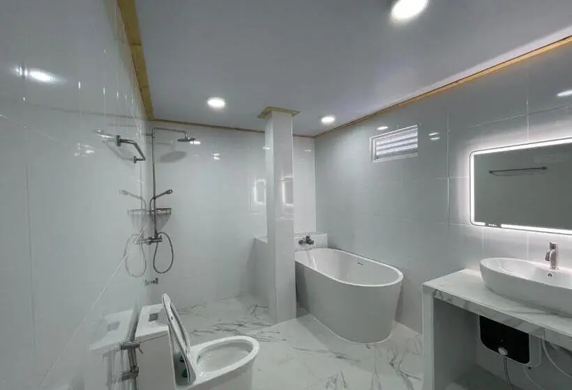 اتاق استاندارد با تخت بزرگ, Thoddoo White Sand Inn