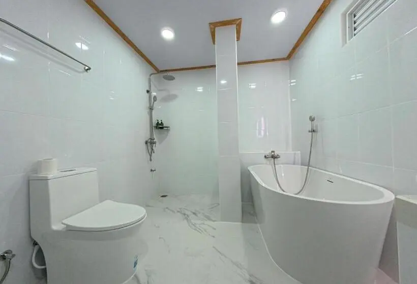 اتاق استاندارد با تخت بزرگ, Thoddoo White Sand Inn