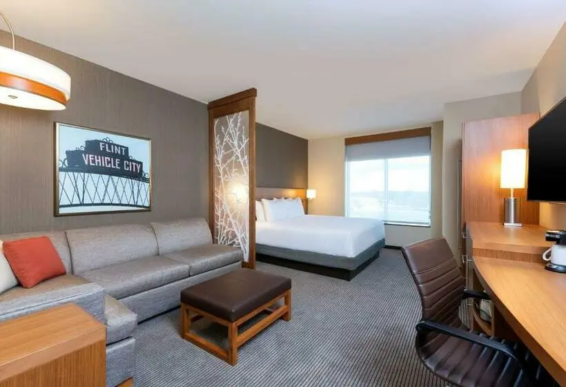 キングサイズベッドのスタンダードルーム, Hyatt Place Flint/Grand Blanc