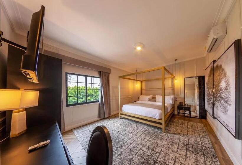 Номер Deluxe Кровать Кинг, Mansión E. Borbón