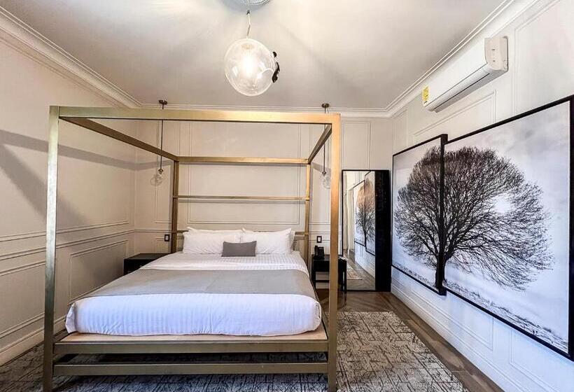 Номер Deluxe Кровать Кинг, Mansión E. Borbón