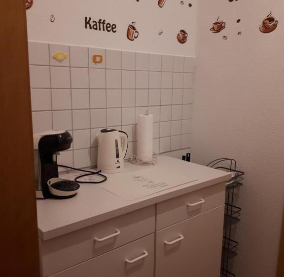 Standard Yhden Hengen Huone Jaettu Kylpyhuone, City Pension Zwickau