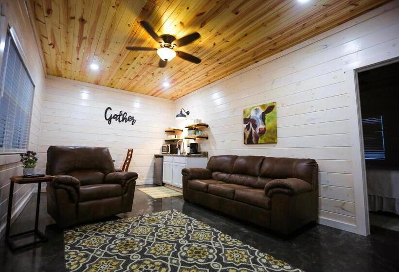 디럭스 스위트 킹 침대, Knotty Squirrel Cabins