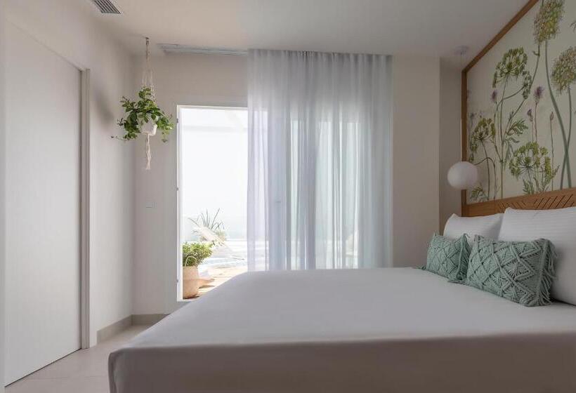 اتاق استاندارد با چشمانداز دریا, Alzocaire Hostal Boutique