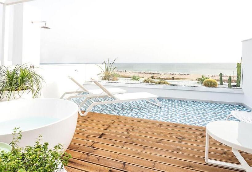 اتاق استاندارد با چشمانداز دریا, Alzocaire Hostal Boutique