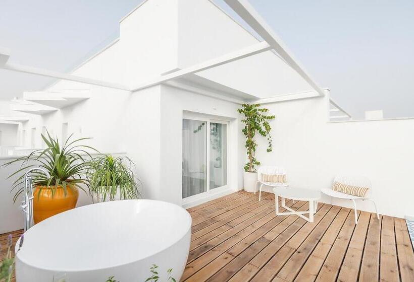 اتاق استاندارد با چشمانداز دریا, Alzocaire Hostal Boutique