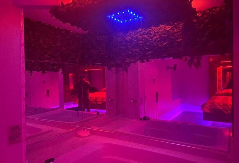 سوئیت با وان آب گرم, Des Plaines Motel