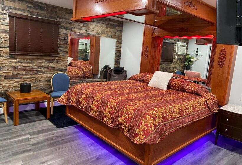 سوئیت با وان آب گرم, Des Plaines Motel