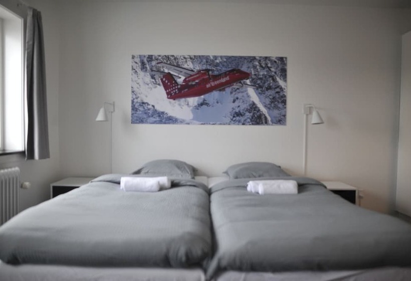 اتاق خانوادگی با سرویس بهداشتی مشترک, Nuuk City Hostel
