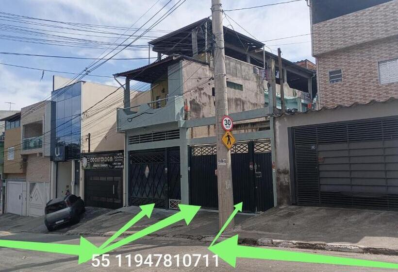 Студия Стандарт, Hostel Família Quartos Privado Próximo Aeroporto Int Guarulhos Sp Táxi 24 Hrs