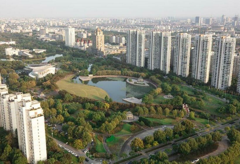 سوئیت با تخت بزرگ, Courtyard By Marriott Shanghai Songjiang
