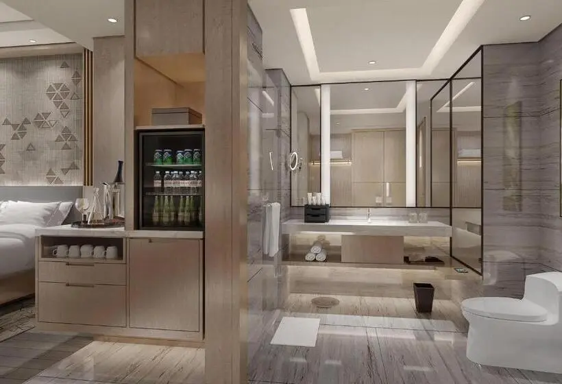 Deluxe-huone Kaupunkinäkymä, Courtyard By Marriott Shanghai Songjiang