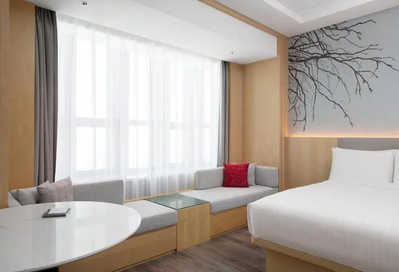 Deluxe-huone Kaupunkinäkymä, Courtyard By Marriott Shanghai Songjiang