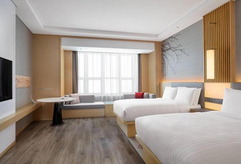 琮城市景观的豪华间, Courtyard By Marriott Shanghai Songjiang