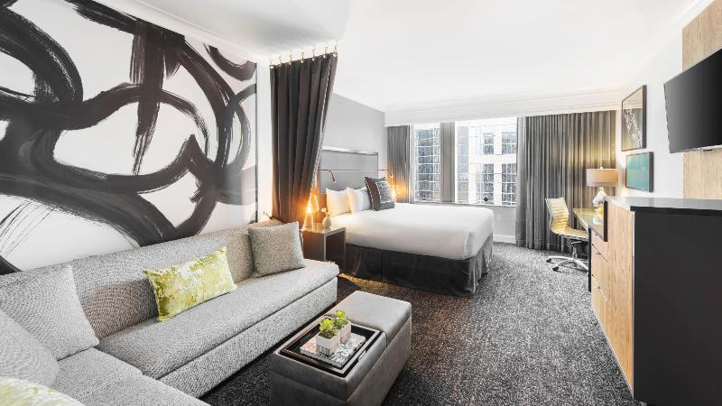 带大床的标准间, Hilton Motif Seattle