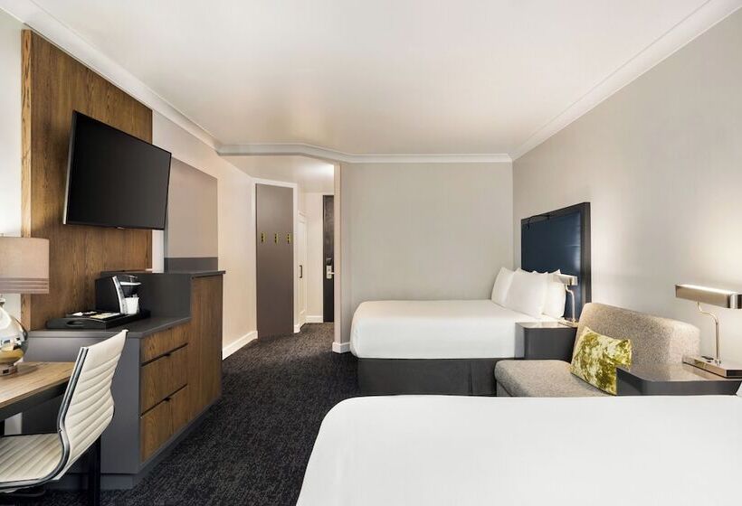 اتاق استاندارد با 2 تخت دوبل, Hilton Motif Seattle