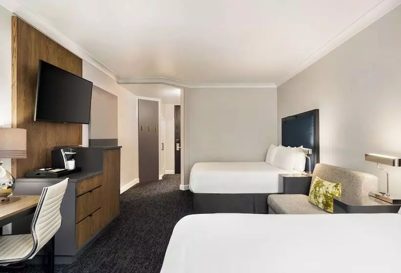 ２ダブルベッドのスタンダードルーム, Hilton Motif Seattle