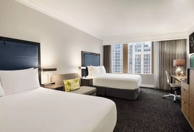 ２ダブルベッドのスタンダードルーム, Hilton Motif Seattle
