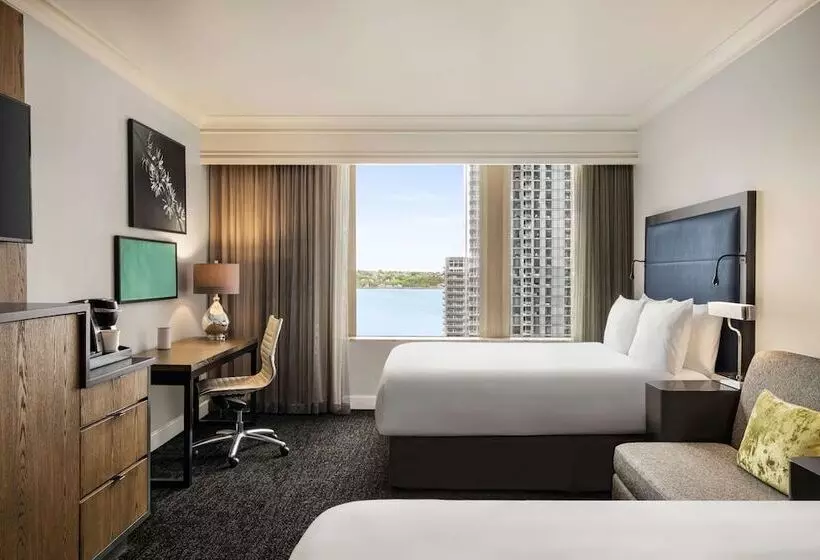 ２ダブルベッドのスタンダードルーム, Hilton Motif Seattle