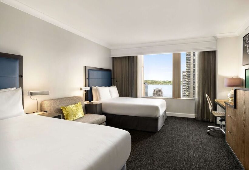 ２ダブルベッドのスタンダードルーム, Hilton Motif Seattle