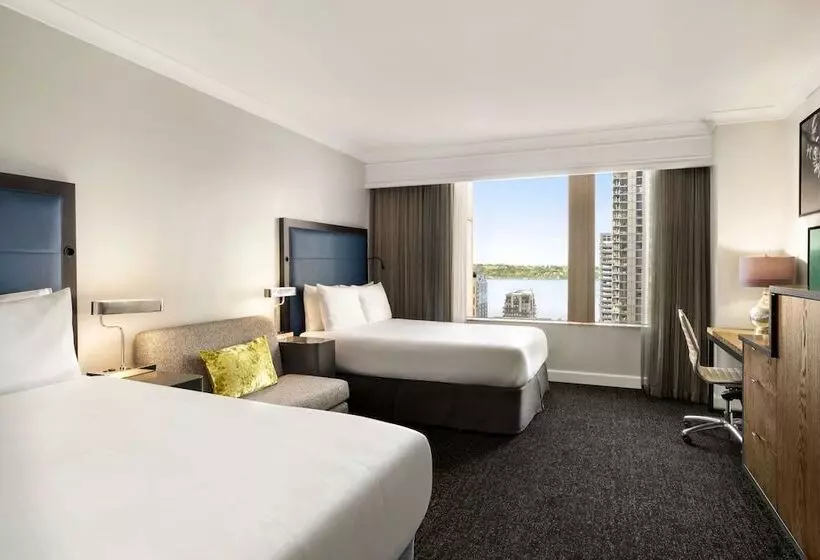 ２ダブルベッドのスタンダードルーム, Hilton Motif Seattle
