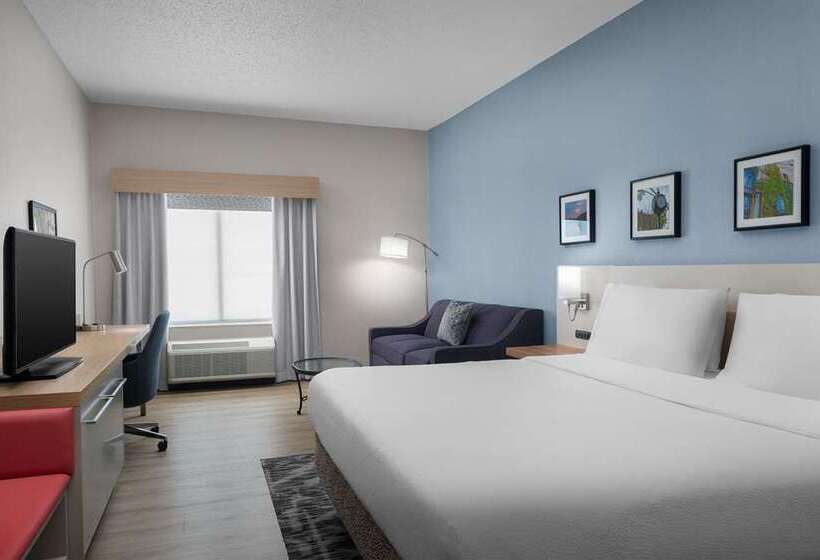 带大床的标准间, Hilton Motif Seattle