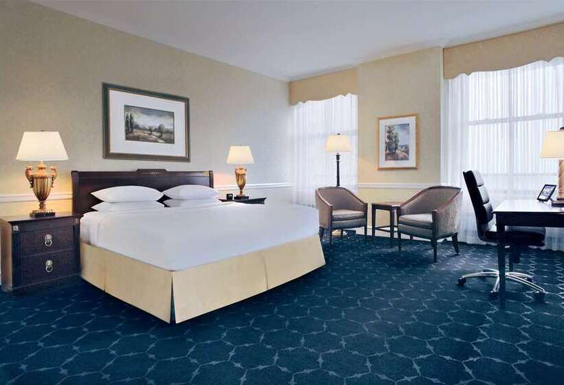 带特大床的标准间, Hilton Motif Seattle