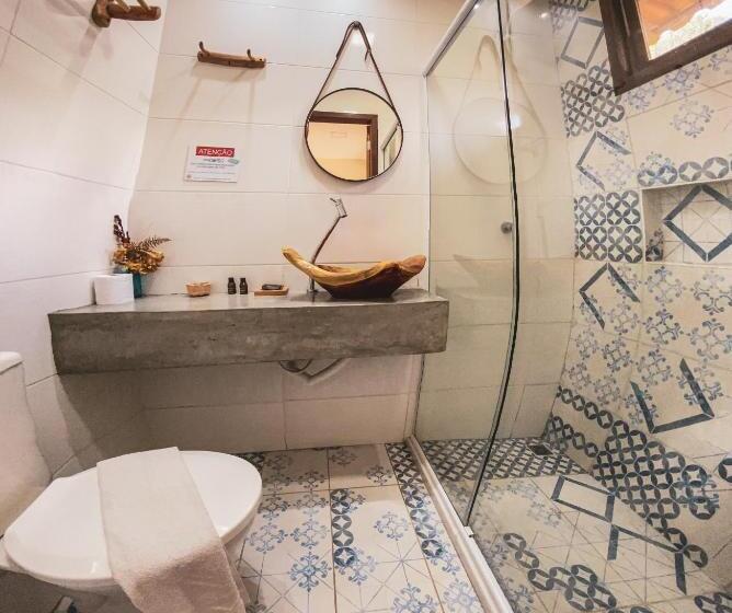 חדר סטנדרט לשלושה, Chalés Das Margaridas