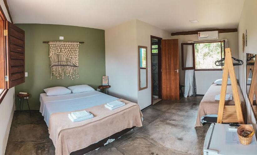 חדר סטנדרט לשלושה, Chalés Das Margaridas